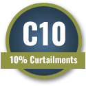 10% Curtailments